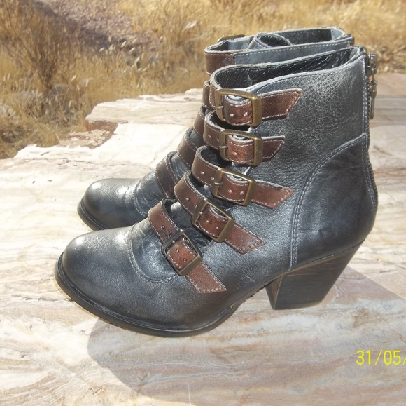 Roan by Bedstu Multi Buckle Boots Size 6.5 - Picture 3 of 3